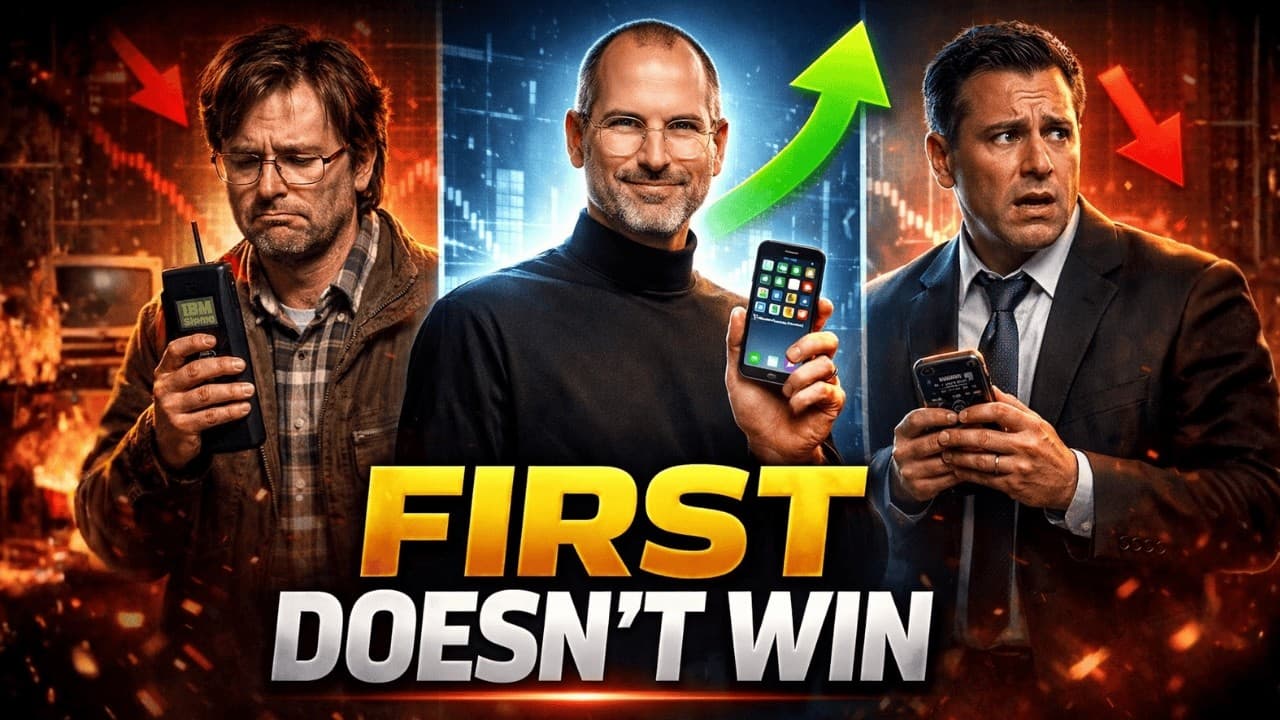 Why Being First in Business Usually Fails (First-Mover Disadvantage)