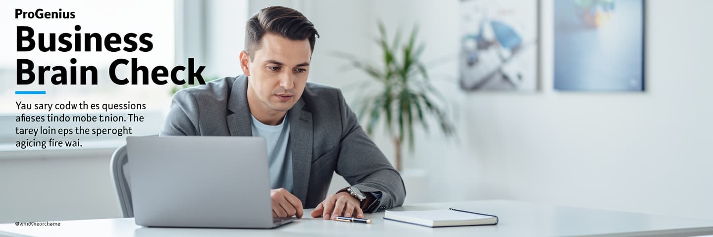 Business Brain Check promotional image